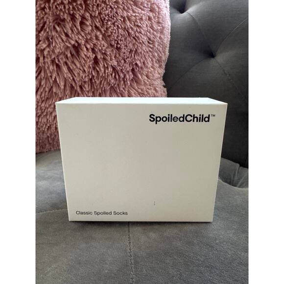 Spoiled Child NEW White Knit Socks ONE SIZE | SAME DAY SHIP or NEXT DAY - Picture 5 of 6